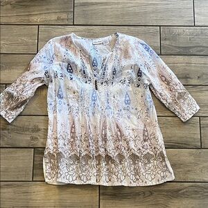 Bohemian Print Women's Top